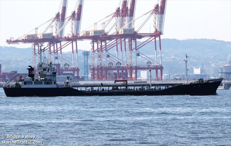 asanagi (Tanker) - IMO , MMSI 431200081, Call Sign JH3393 under the flag of Japan