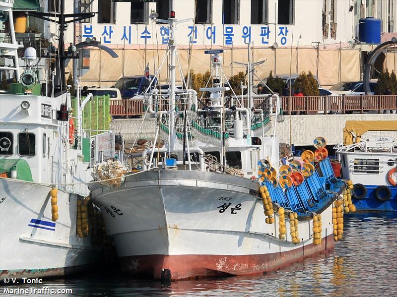 153songen (Fishing vessel) - IMO , MMSI 440046660, Call Sign 999_S_E under the flag of Korea