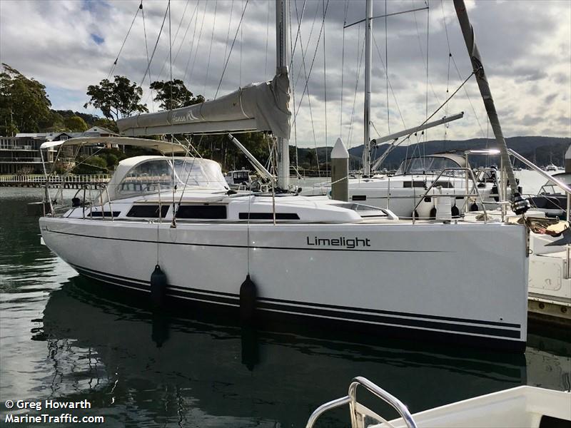 limelight (Sailing vessel) - IMO , MMSI 503029870, Call Sign AIG366N under the flag of Australia