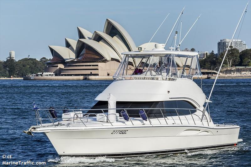 mv ocean blue (Pleasure craft) - IMO , MMSI 503043040, Call Sign 27715QC under the flag of Australia