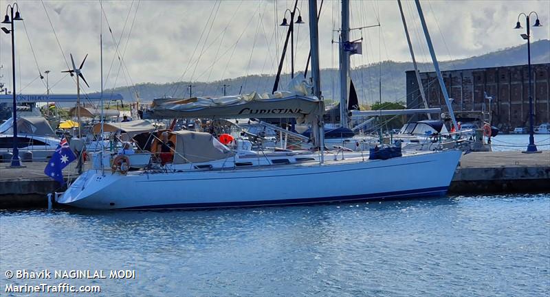 sy christine (-) - IMO , MMSI 503080960, Call Sign VNZ2784 under the flag of Australia