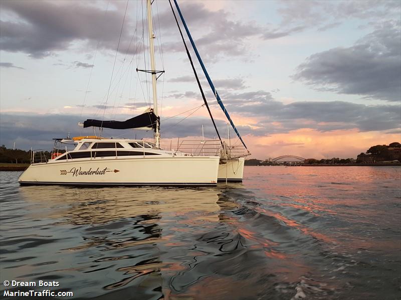 wanderlust (Sailing vessel) - IMO , MMSI 503086660, Call Sign WANDERL under the flag of Australia