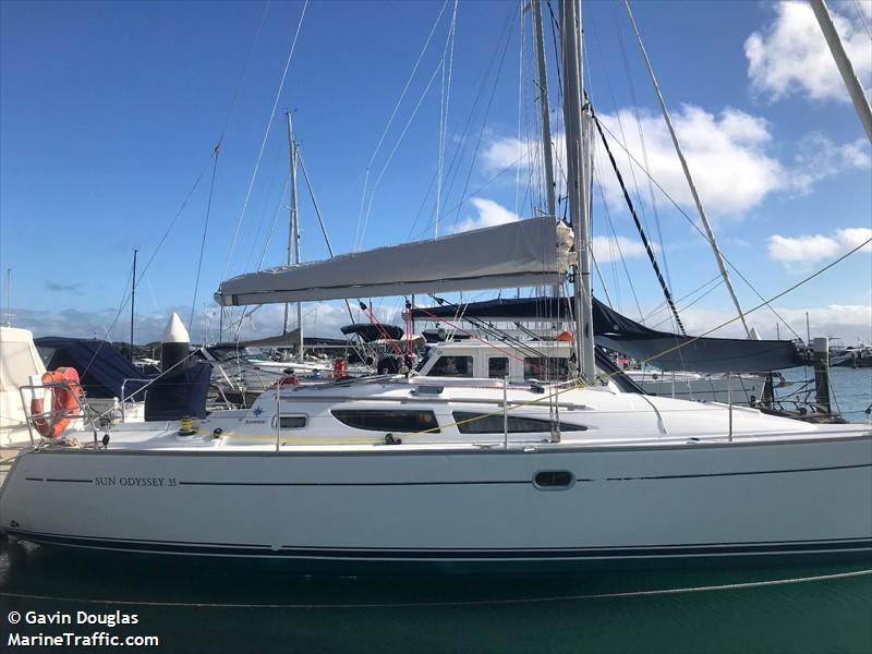 mimosa (Sailing vessel) - IMO , MMSI 503138100 under the flag of Australia