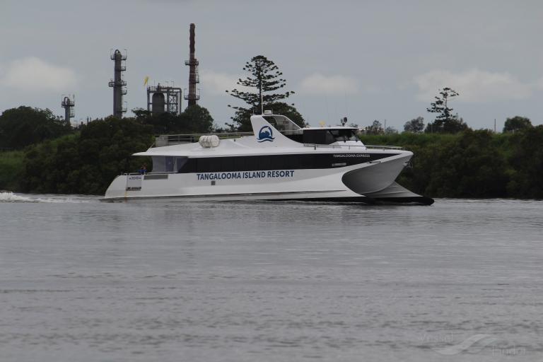 tangalooma express (Passenger ship) - IMO , MMSI 503162500, Call Sign QD26514 under the flag of Australia