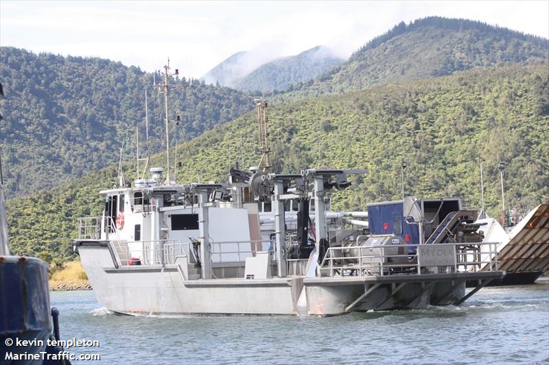 mydia (Fishing vessel) - IMO , MMSI 512006358, Call Sign ZMF5262 under the flag of New Zealand