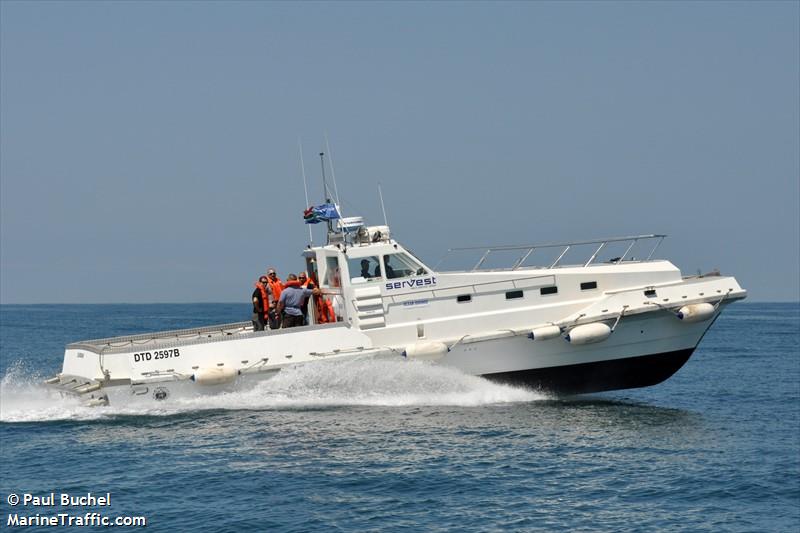 ocean isidingo (Other type) - IMO , MMSI 601170400, Call Sign ZR9320 under the flag of South Africa