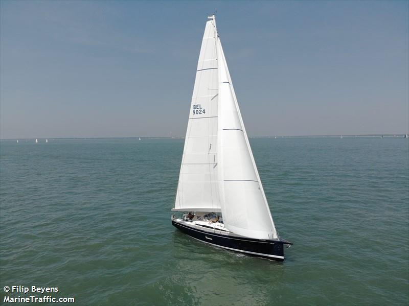 vesper (Sailing vessel) - IMO , MMSI 205262610, Call Sign OR2626 under the flag of Belgium