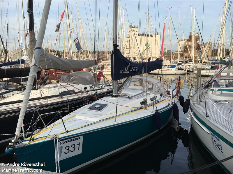 jonny (Sailing vessel) - IMO , MMSI 211104880, Call Sign DK 3713 under the flag of Germany