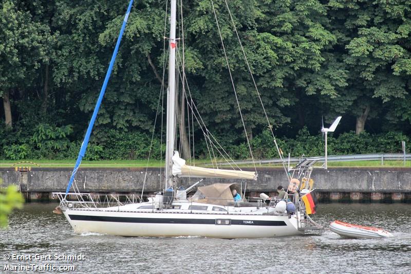 tomea (Pleasure craft) - IMO , MMSI 211258420, Call Sign DJ5060 under the flag of Germany