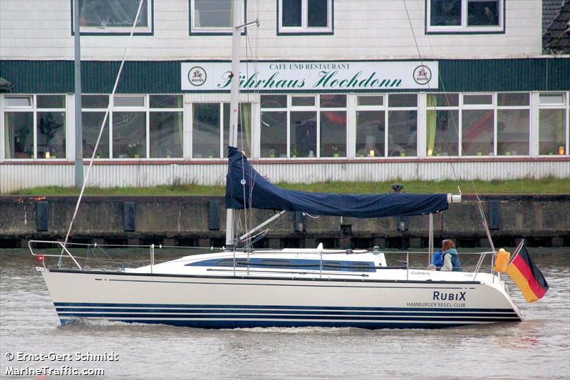rubix (Pleasure craft) - IMO , MMSI 211365040, Call Sign DB4766 under the flag of Germany