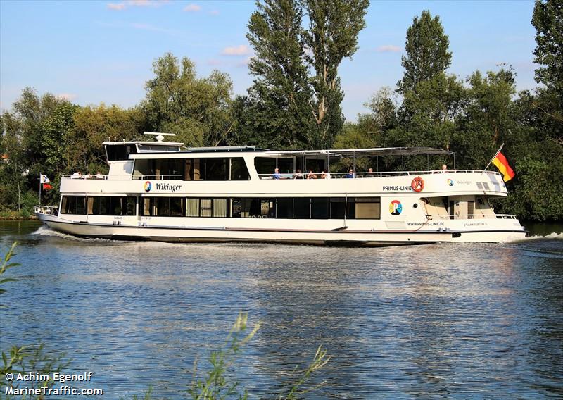 wikinger (Passenger ship) - IMO , MMSI 211493750, Call Sign DC4902 under the flag of Germany