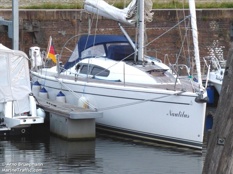 nautilus (Sailing vessel) - IMO , MMSI 211525340, Call Sign DD6658 under the flag of Germany