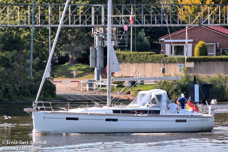 my way (Sailing vessel) - IMO , MMSI 211571280, Call Sign DC2563 under the flag of Germany