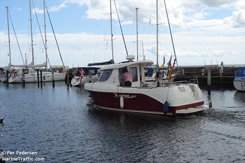 pele (Pleasure craft) - IMO , MMSI 219014715, Call Sign XPE2711 under the flag of Denmark