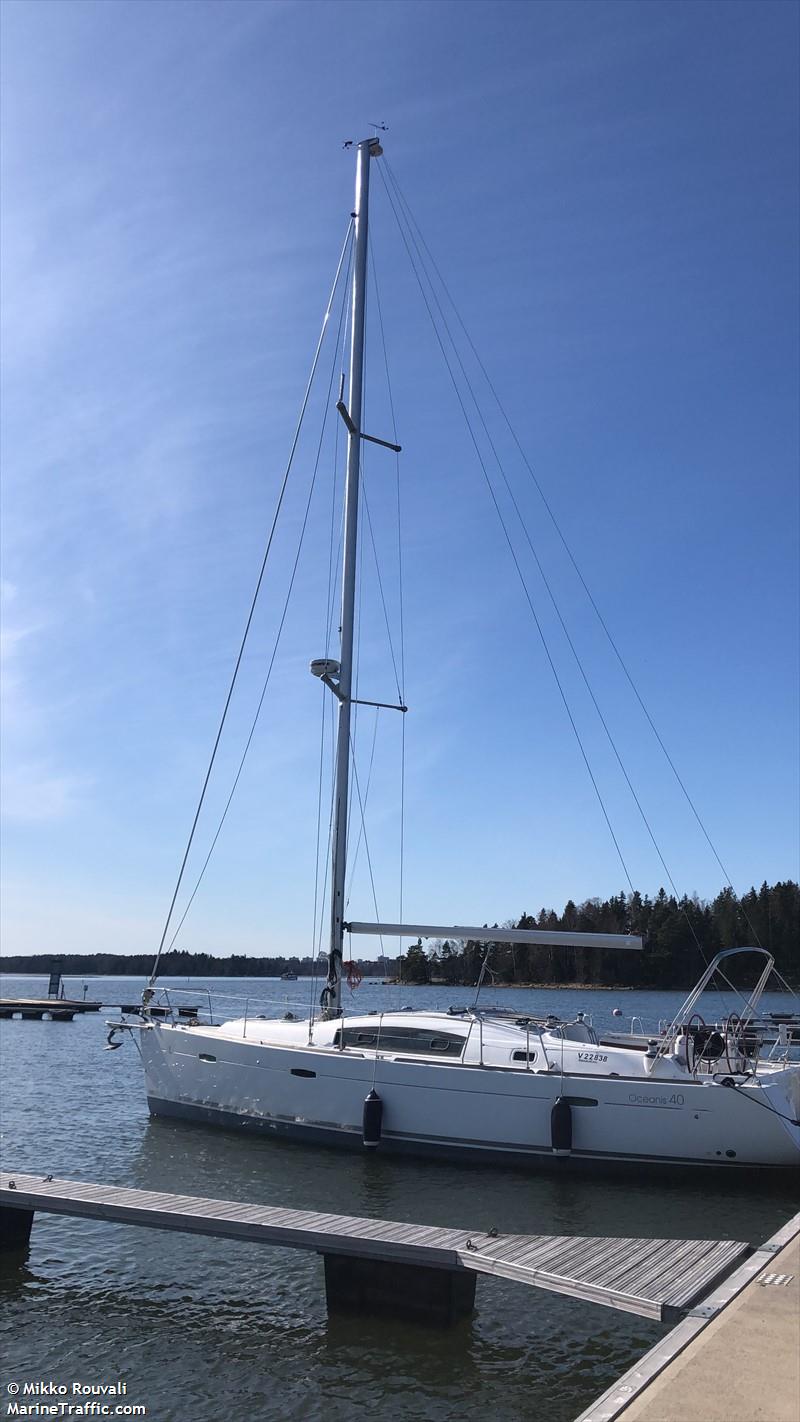 estella (Sailing vessel) - IMO , MMSI 230015950 under the flag of Finland