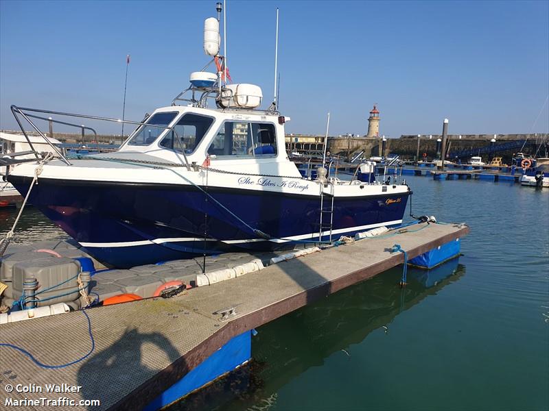 she likes it rough (Pleasure craft) - IMO , MMSI 232024214, Call Sign MGAO3 under the flag of United Kingdom (UK)