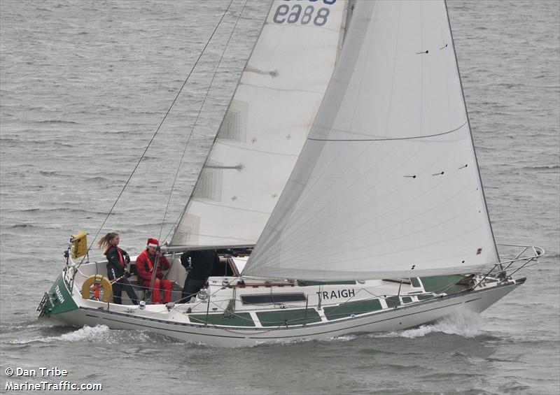 traigh (Sailing vessel) - IMO , MMSI 235005799, Call Sign MZCX9 under the flag of United Kingdom (UK)