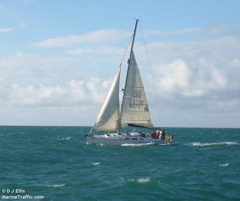 angele (Sailing vessel) - IMO , MMSI 235024295, Call Sign MHEK3 under the flag of United Kingdom (UK)