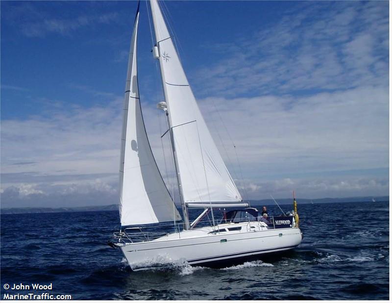 allwood (Sailing vessel) - IMO , MMSI 235032855, Call Sign MLGM3 under the flag of United Kingdom (UK)