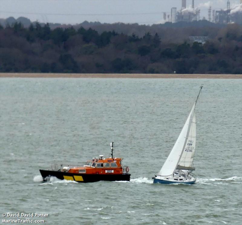 cool blue (Sailing vessel) - IMO , MMSI 235058138, Call Sign 2AAD9 under the flag of United Kingdom (UK)