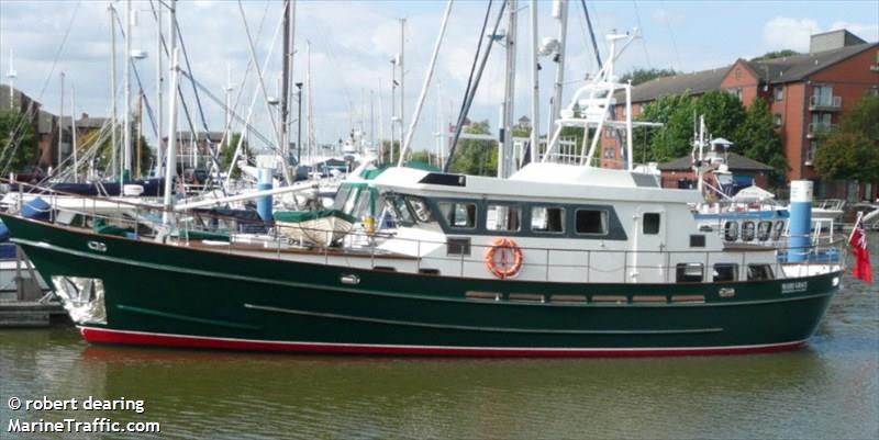 mairi grace (Pleasure craft) - IMO , MMSI 235074606 under the flag of United Kingdom (UK)