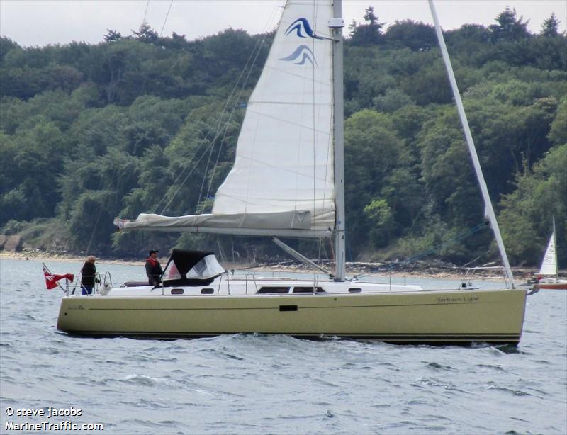 northern light (Pleasure craft) - IMO , MMSI 235081811, Call Sign 2DTA7 under the flag of United Kingdom (UK)