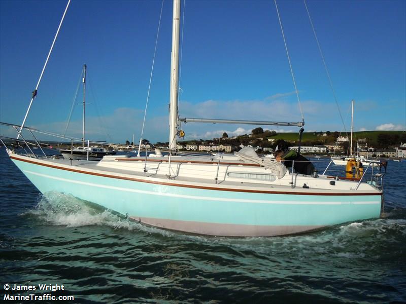 flute (Sailing vessel) - IMO , MMSI 235085266, Call Sign MJJF3 under the flag of United Kingdom (UK)