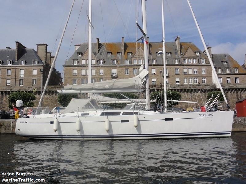 norse king (Sailing vessel) - IMO , MMSI 235089127, Call Sign 2EYE5 under the flag of United Kingdom (UK)