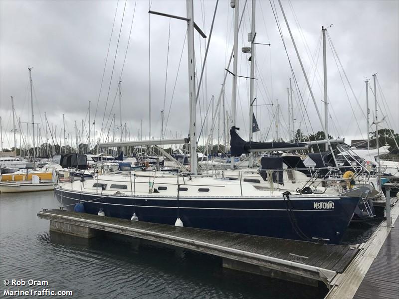 matonic (Sailing vessel) - IMO , MMSI 235105847, Call Sign 2HQR6 under the flag of United Kingdom (UK)