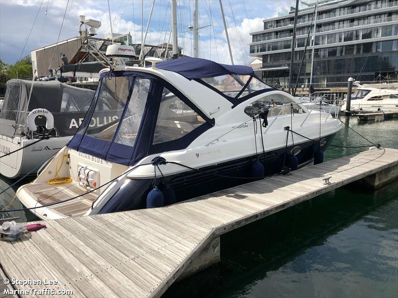 bajan blue (Pleasure craft) - IMO , MMSI 235109527, Call Sign 2IGJ9 under the flag of United Kingdom (UK)