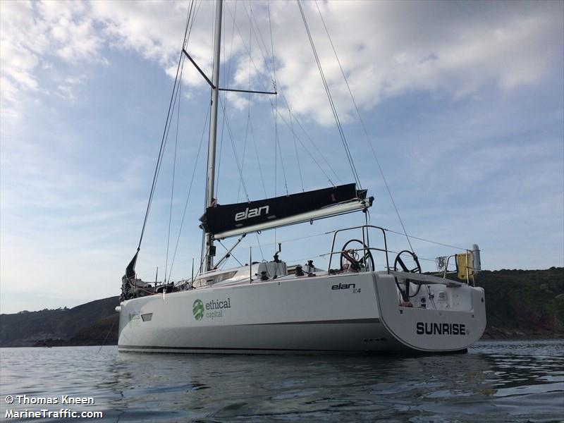 sun rise (Sailing vessel) - IMO , MMSI 235110806, Call Sign 2ILR5 under the flag of United Kingdom (UK)