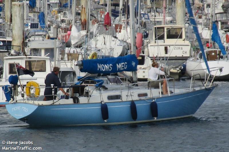 mons meg (Pleasure craft) - IMO , MMSI 235113722, Call Sign MAJU9 under the flag of United Kingdom (UK)
