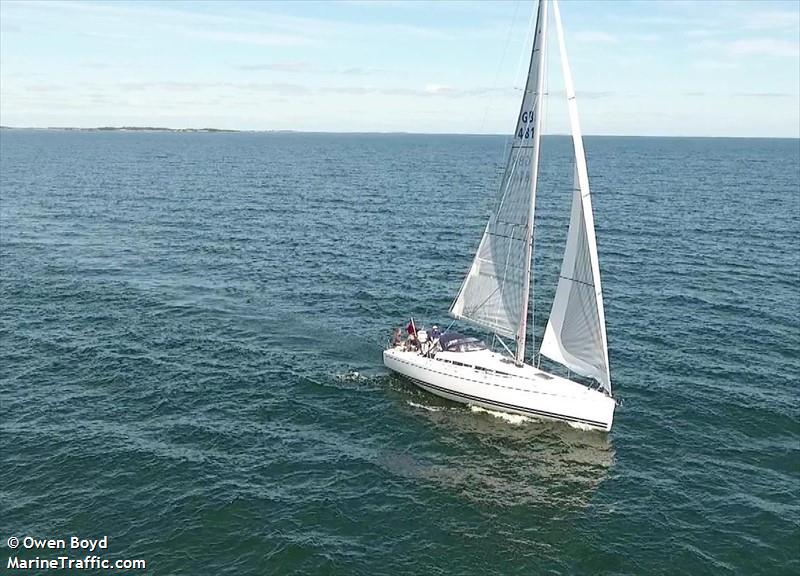 colas arc (Sailing vessel) - IMO , MMSI 235116761 under the flag of United Kingdom (UK)