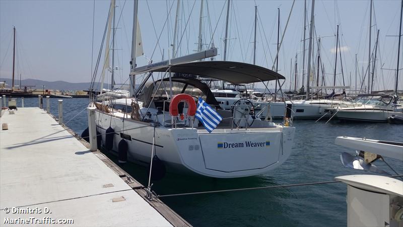 dream weaver (-) - IMO , MMSI 240273900, Call Sign SVA9884 under the flag of Greece