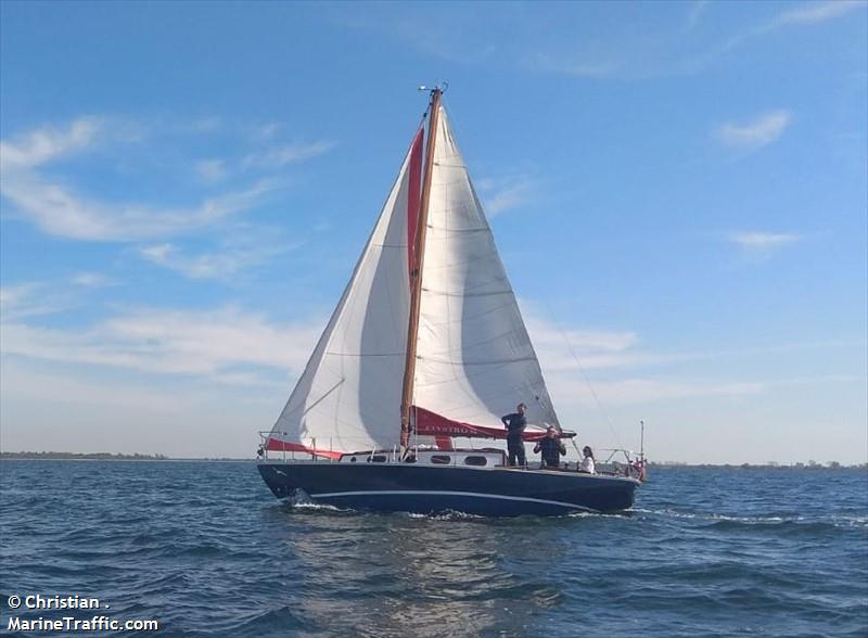 fris (Sailing vessel) - IMO , MMSI 244025260, Call Sign PG7952 under the flag of Netherlands