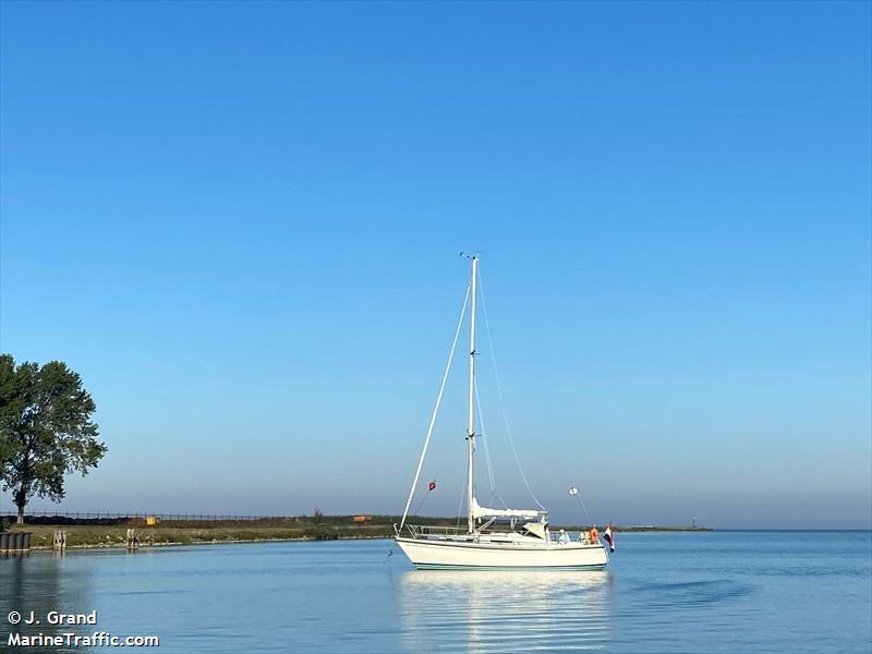jantien (Sailing vessel) - IMO , MMSI 244030045, Call Sign PC5361 under the flag of Netherlands