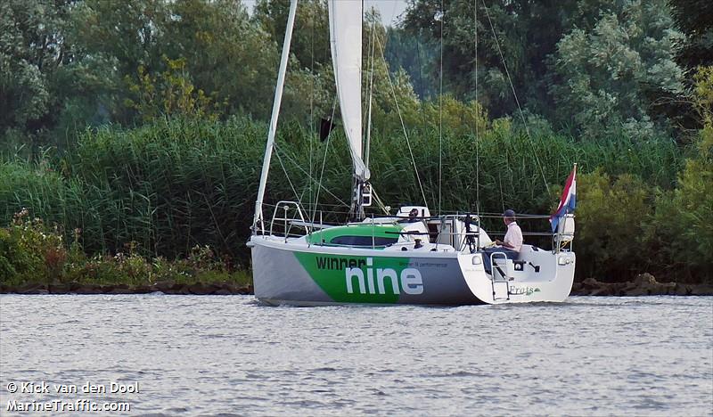 frats (Sailing vessel) - IMO , MMSI 244030735, Call Sign PI2245 under the flag of Netherlands