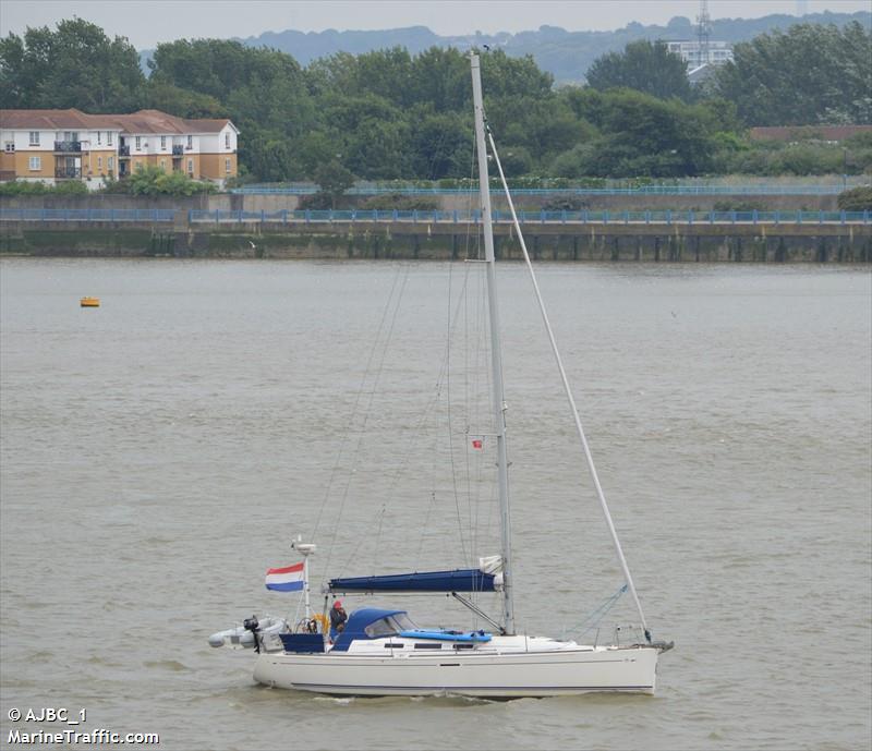 loos (Sailing vessel) - IMO , MMSI 244050361, Call Sign PE3764 under the flag of Netherlands
