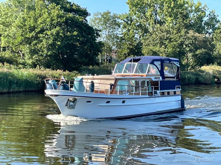 tristar (Pleasure craft) - IMO , MMSI 244052281, Call Sign PF6207 under the flag of Netherlands