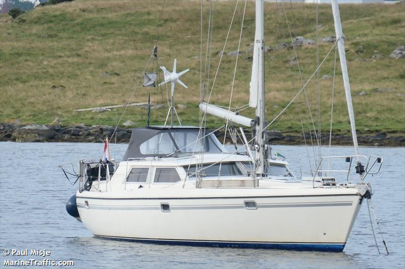 bluster (Pleasure craft) - IMO , MMSI 244070832, Call Sign PC8935 under the flag of Netherlands