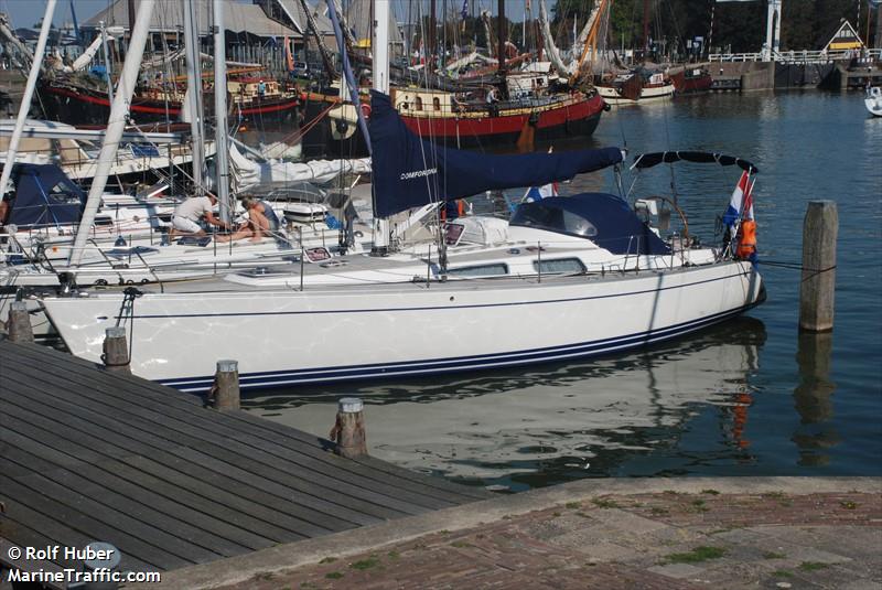 letho (Sailing vessel) - IMO , MMSI 244129153, Call Sign PE7486 under the flag of Netherlands