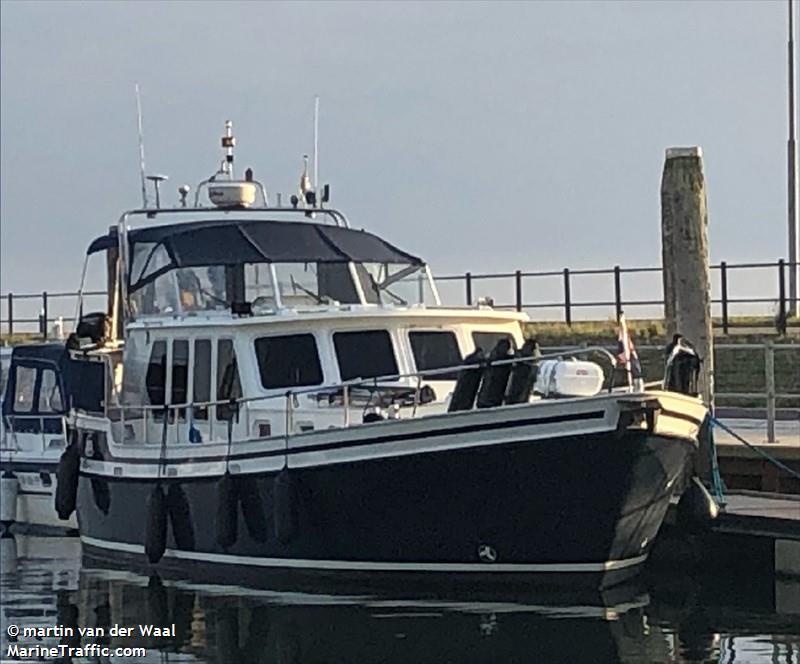 blue belle (Pleasure craft) - IMO , MMSI 244180093, Call Sign PI9768 under the flag of Netherlands