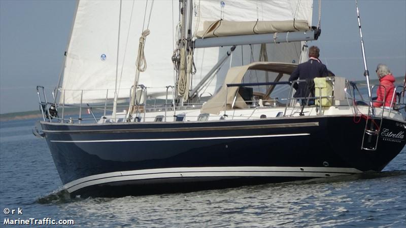 estrella (Sailing vessel) - IMO , MMSI 244615393, Call Sign PE3265 under the flag of Netherlands