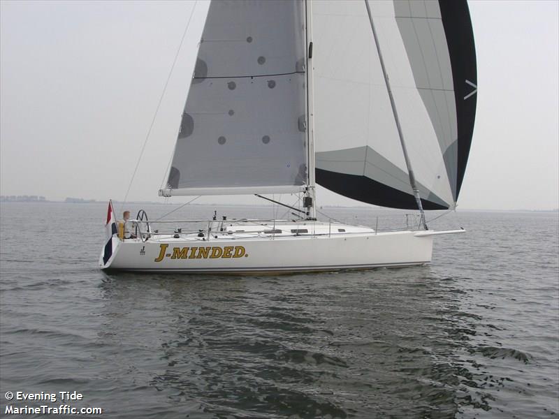 j-minded (Sailing vessel) - IMO , MMSI 244620738, Call Sign PE8105 under the flag of Netherlands