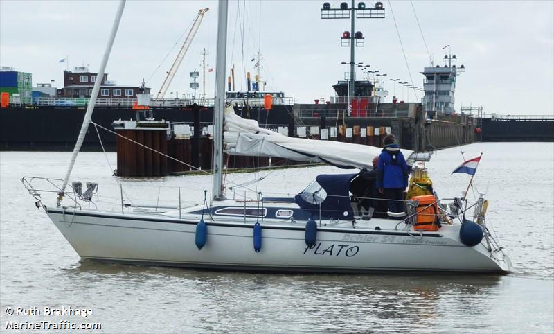 plato (Sailing vessel) - IMO , MMSI 244690951, Call Sign PB7270 under the flag of Netherlands