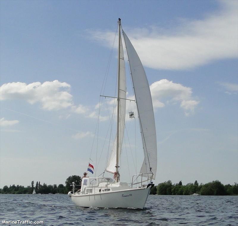 feronia3 (Pleasure craft) - IMO , MMSI 244710811, Call Sign PB8869 under the flag of Netherlands