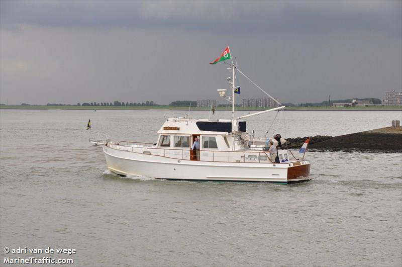 grand slam (Pleasure craft) - IMO , MMSI 244740262, Call Sign PC3560 under the flag of Netherlands