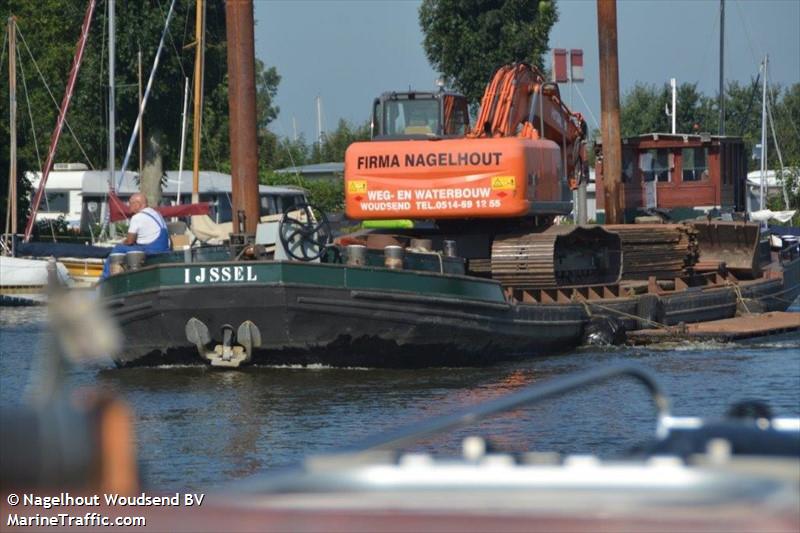 ijssel (Dredging or UW ops) - IMO , MMSI 244780696, Call Sign PC5250 under the flag of Netherlands
