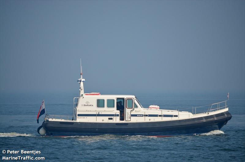 mv baraka (Pleasure craft) - IMO , MMSI 244900002, Call Sign PC2067 under the flag of Netherlands