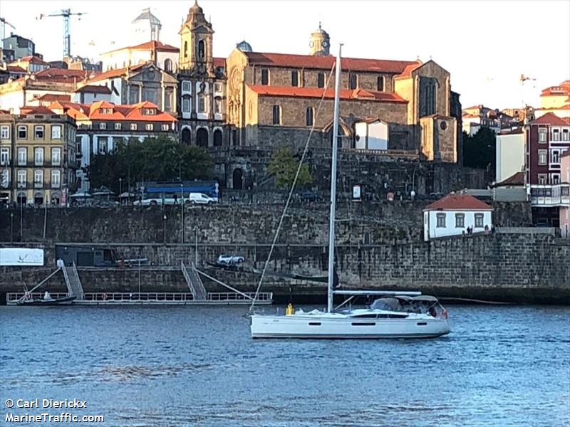 eight (Sailing vessel) - IMO , MMSI 263959938, Call Sign CRA8388 under the flag of Portugal